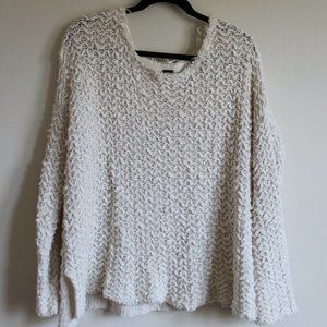 Free People Slouchy Sweater Off-White